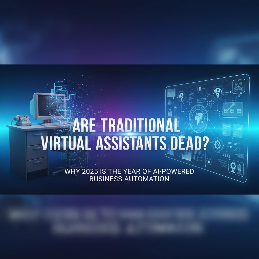 Are Traditional Virtual Assistants Dead? Why 2025 is the Year of AI-Powered Business Automation dj mhcnbsrm