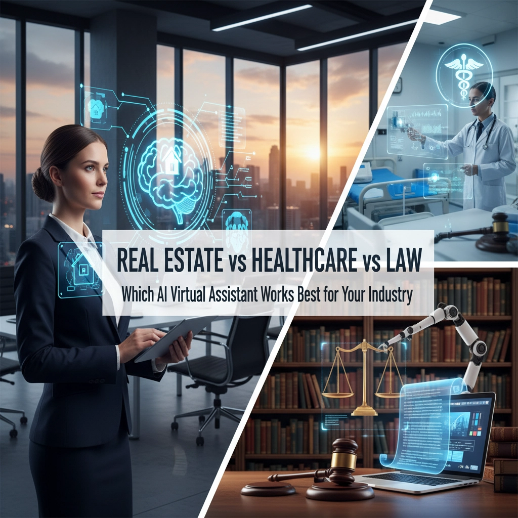 Real Estate vs Healthcare vs Law: Which AI Virtual Assistant Works Best for Your Industry? un3i6sfqvtc