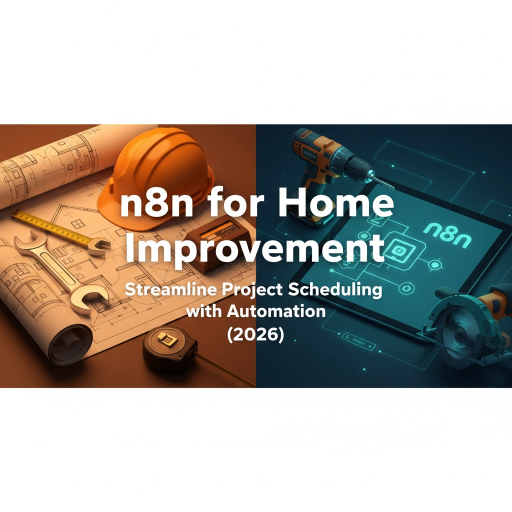 n8n for Home Improvement: Streamline Project Scheduling with Automation (2026) usa4nunslud