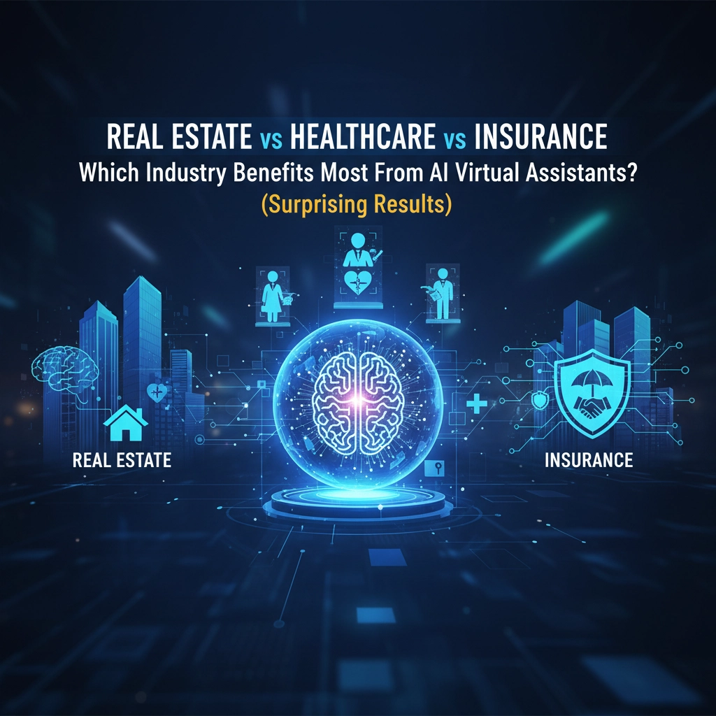 Real Estate vs Healthcare vs Insurance: Which Industry Benefits Most From AI Virtual Assistants? (Surprising Results) wlqpypu 9up
